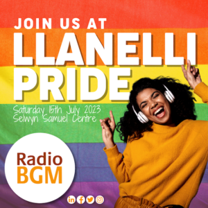 Radio BGM live from Llanelli PRIDE 2023